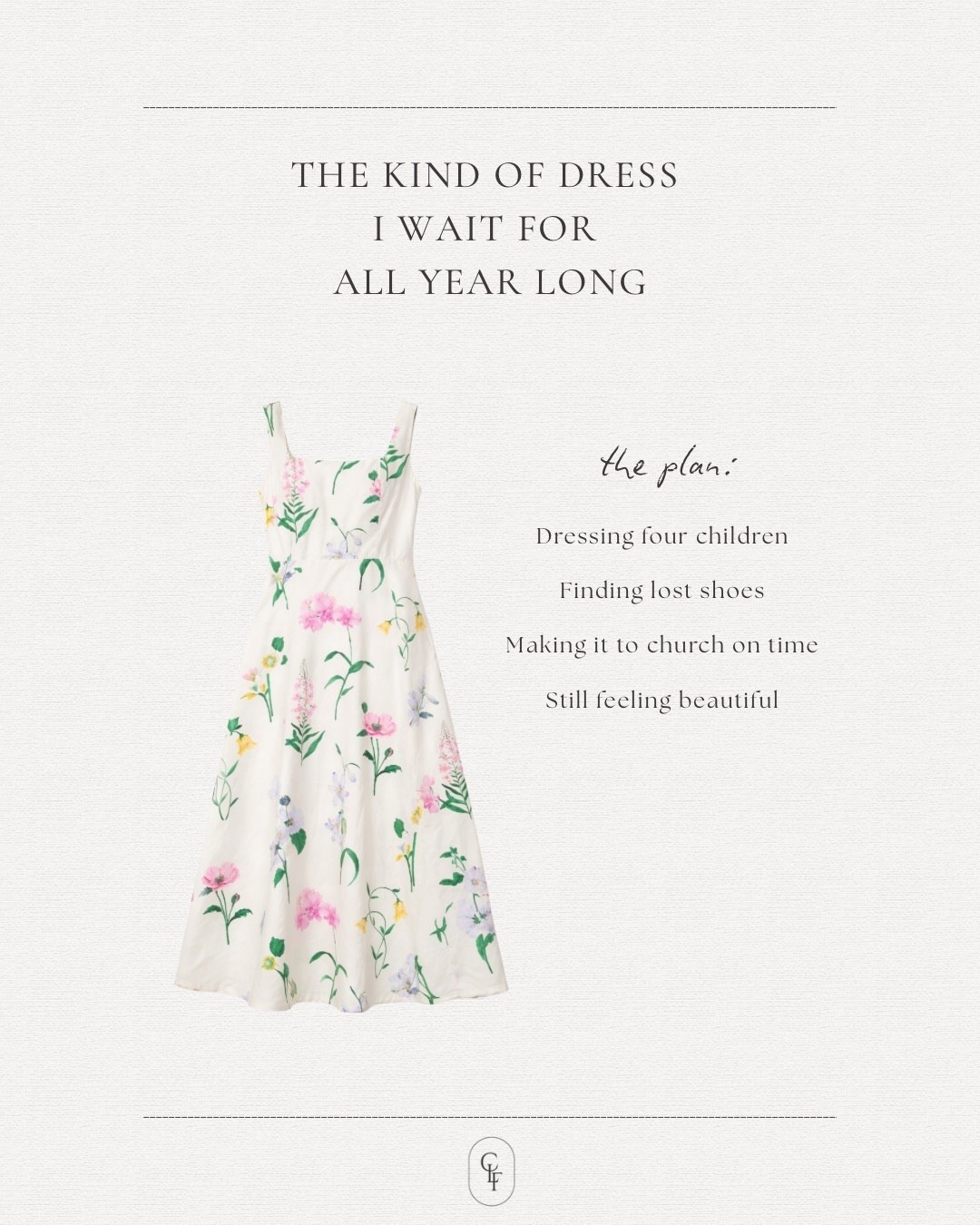 
This is my kind of Easter dress.
Simple, feminine, comfortable enough for the kitchen,
pretty enough for church,
and made for a mom who does both.💛

I’ve collected a select few that make the cut — comfortable, functional, and beautiful.

#LTKdayinmylife #LTKOver40 #LTKmomlife