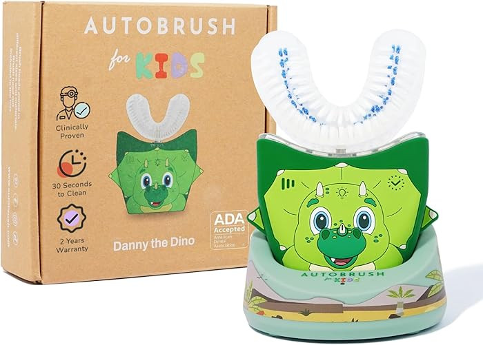 autobrush Kids Electric Toothbrush – Only ADA Accepted U-Shaped Toothbrush, Clinically Proven U... | Amazon (US)