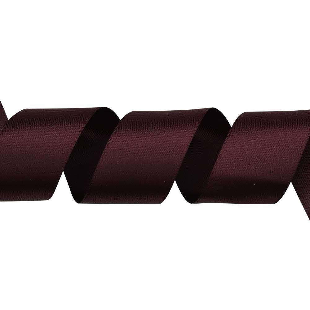 Ribest 1-1/2 inch 25 Yards Solid Double Face Satin Ribbon Per Roll for DIY Hair Accessories Scrap... | Amazon (US)