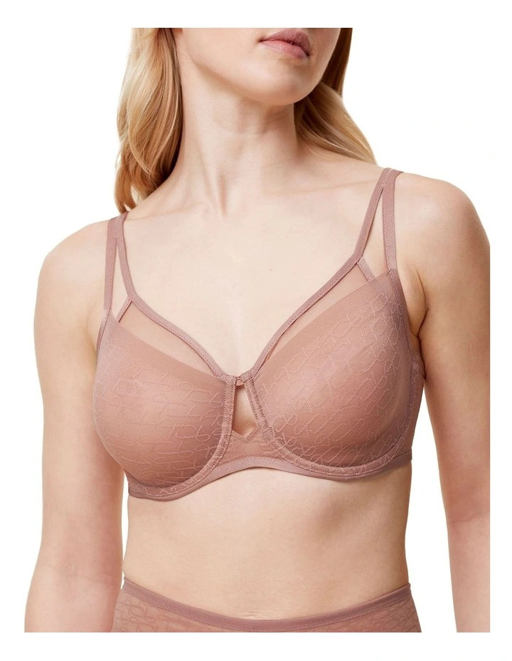 Signature Sheer Ex Bra in Toasted Almond | Myer