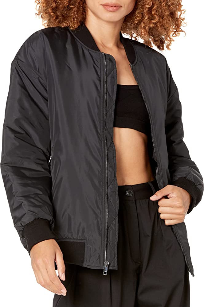 The Drop Women's Oliver Nylon Bomber Jacket | Amazon (US)