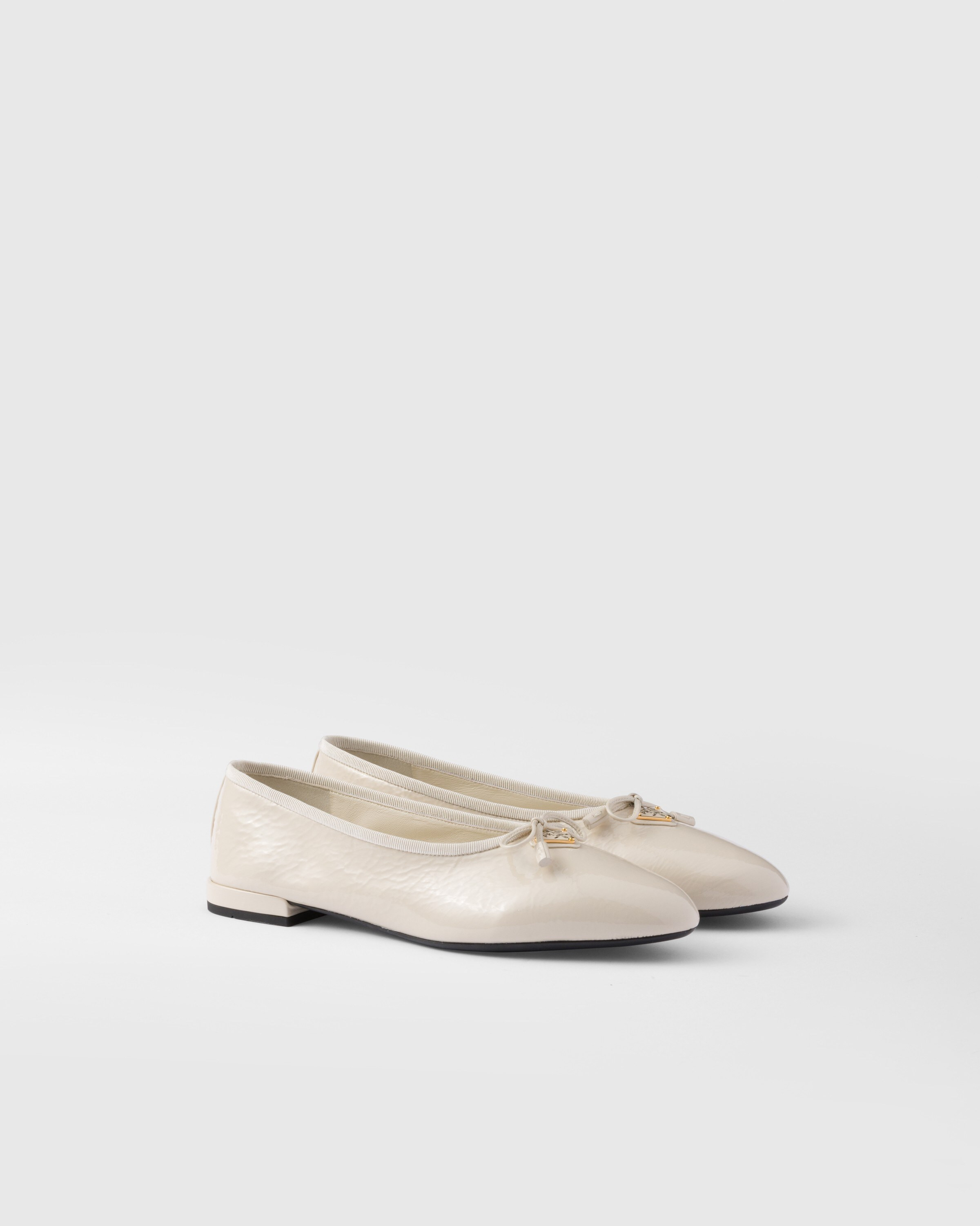 Naplak patent leather ballerinas | Prada US