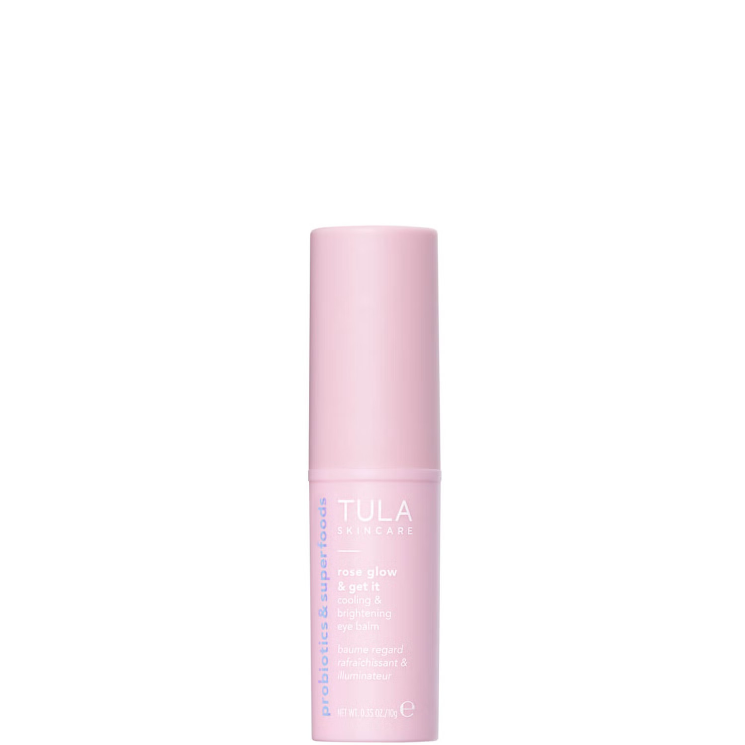 TULA Skincare Rose Glow Get It Cooling Brightening Eye Balm (0.35 oz.) | Dermstore (US)