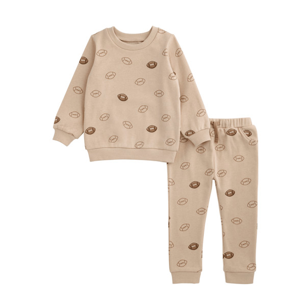 Football Toddler Jogger Set | Mud Pie