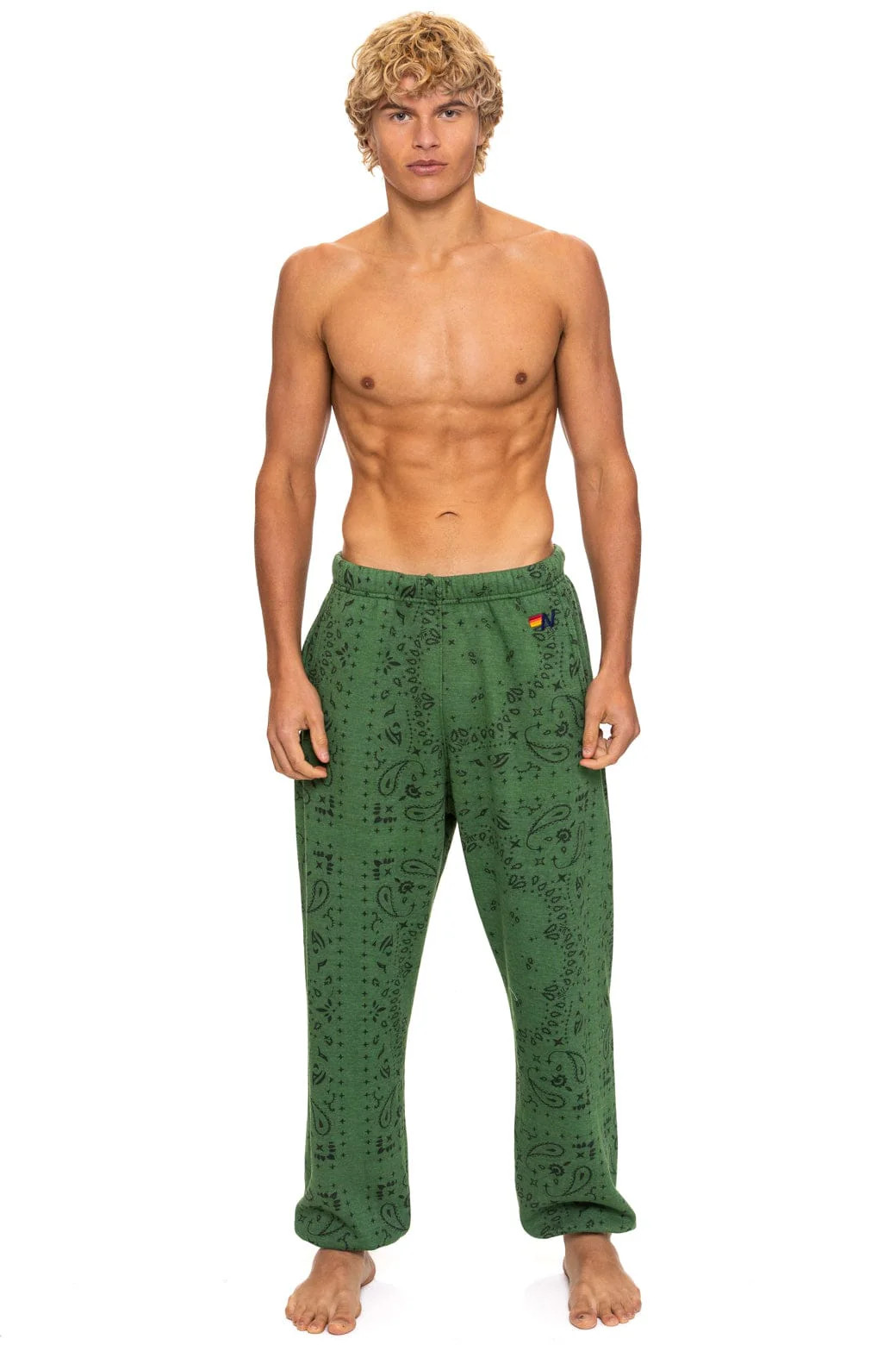 BANDANA SWEATPANTS - PALM | Aviator Nation