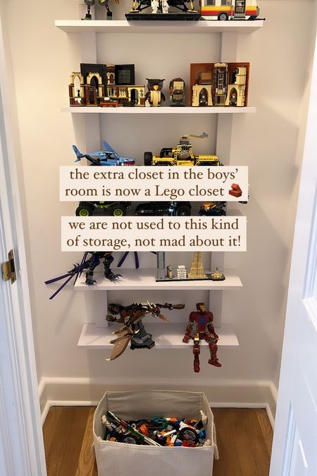 Lego closet shelves 

#LTKfindsunder50 #LTKhome #LTKkids