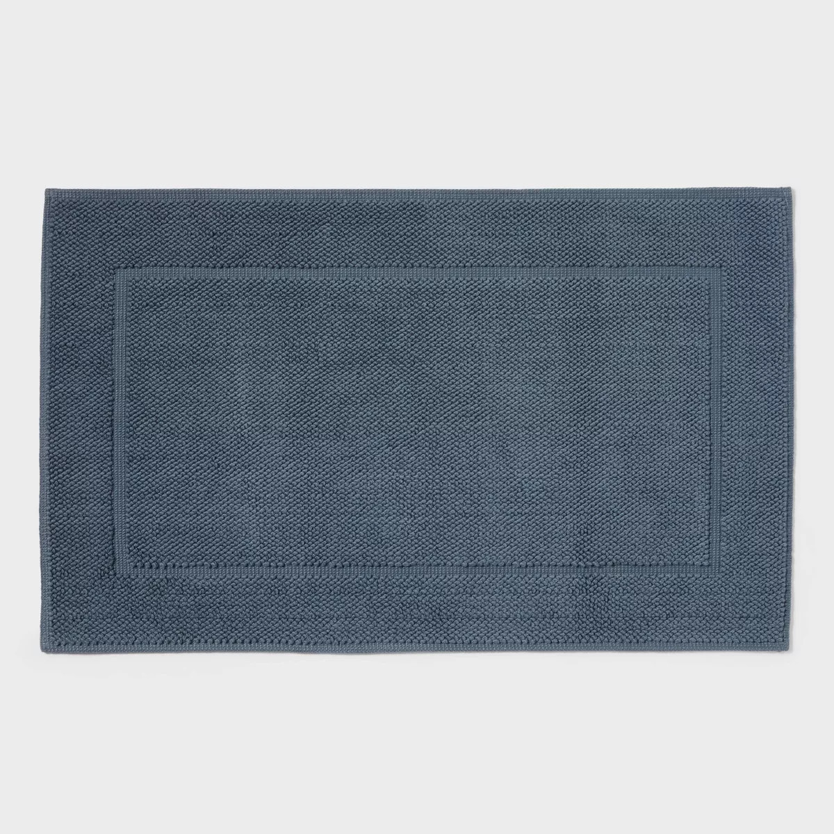 21"x34" Spa Plush Bath Mat Slate Blue - Threshold™ | Target