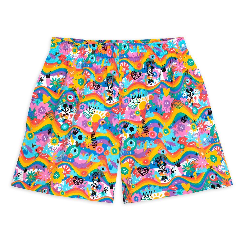 Mickey Mouse and Minnie Mouse Fleece Shorts for Women – Disney Pride Collection | Disney Store