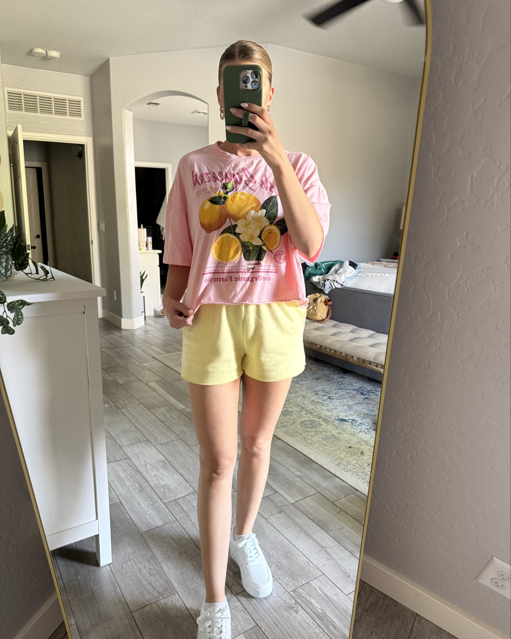 Love this cropped tee and terry cloth shorts for summer! 

#walmartfind #summervibes 

#LTKmomlife #LTKgrwm