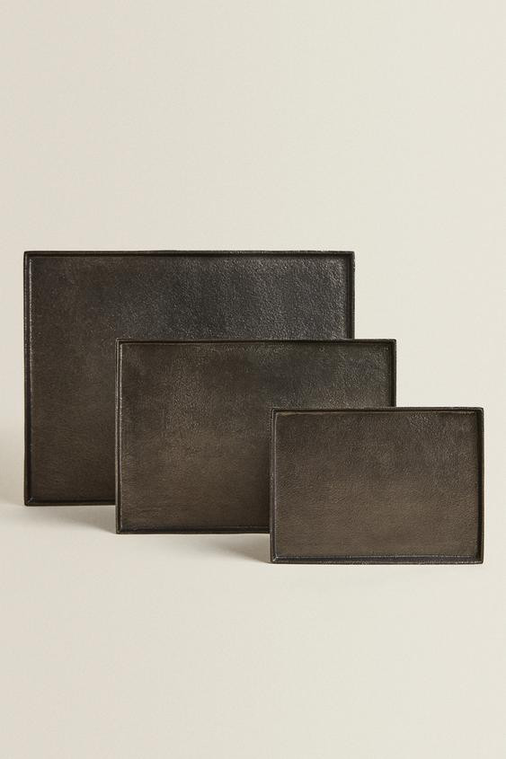 DECORATIVE METAL TRAY | Zara US