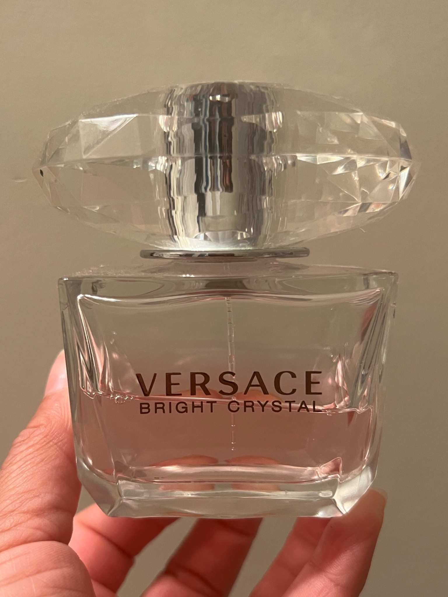 My very first perfume! Versace Bright Crystal Eau de Toilette…fresh florals…key notes - yuzu lemon, peony, musk…this fragrance has a very strong floral smell. 

#LTKbeauty
