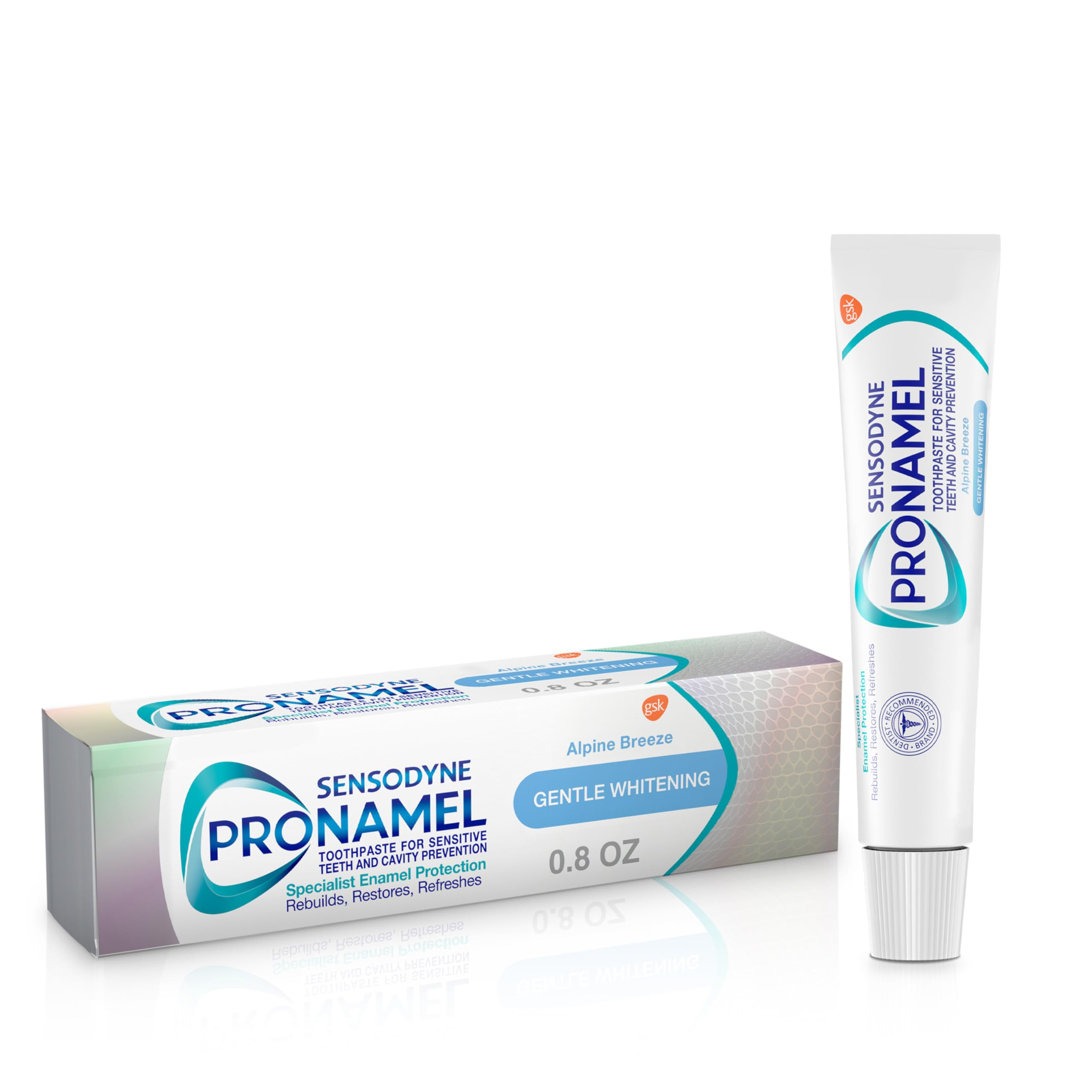 Sensodyne Pronamel Gentle Whitening Alpine Breeze Toothpaste - 0.8 ounce -Travel Size | Amazon (US)