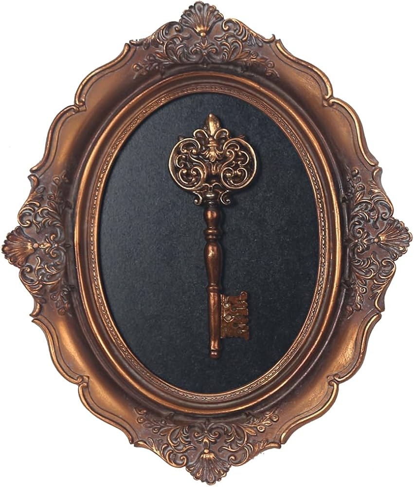 S-MANTIS Vintage Wall Sculpture, Antique Pediment, Hallway Wall Art, Hand Painted Wall Decoration... | Amazon (US)