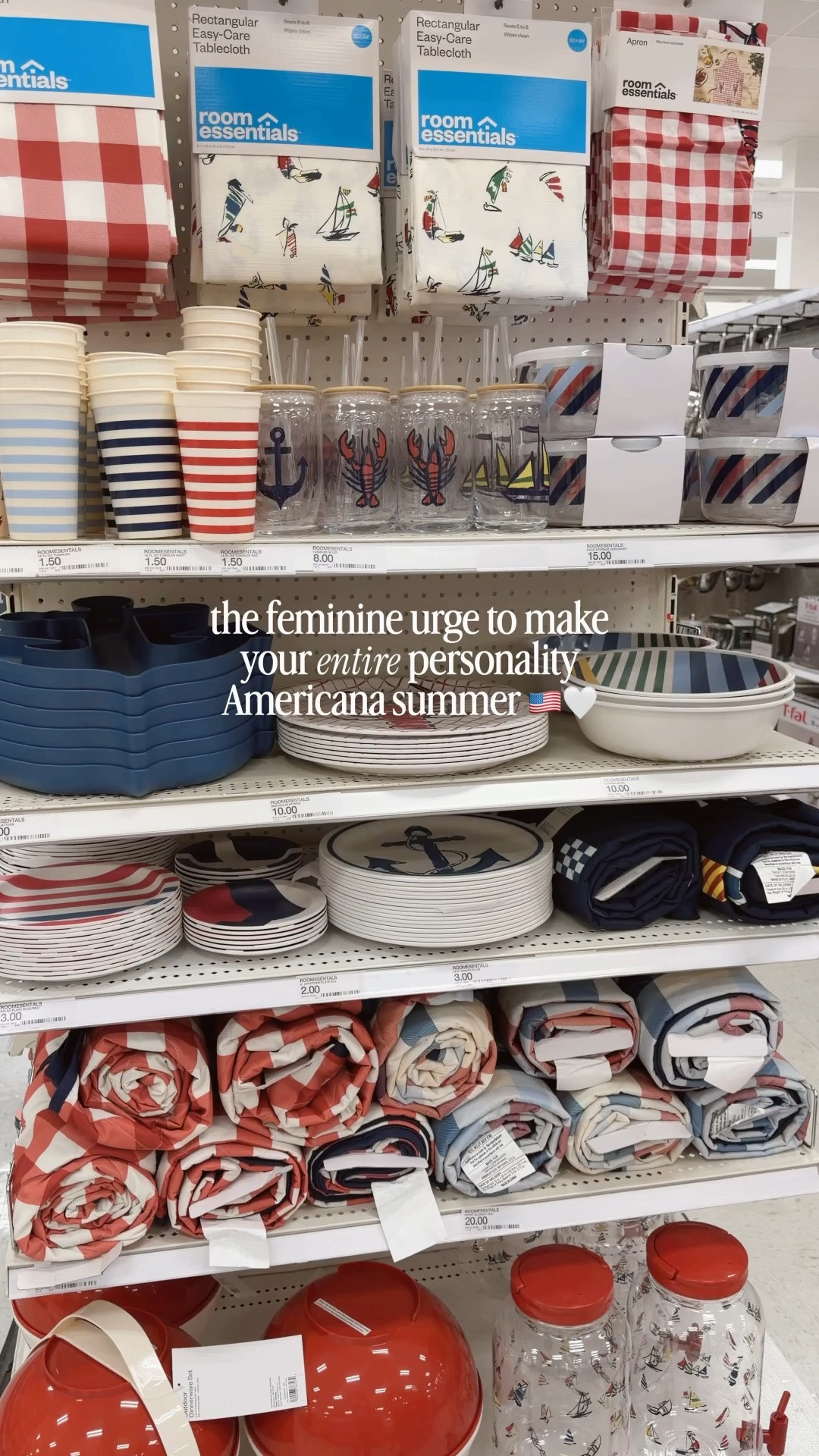 Americana summer at target 🇺🇸🤍🌊

#mdw #memorialday #fourthofjuly #redwhiteandblue #summer #swimsuit #baby #kids #homedecor #towels #entertaining #poolfloats #bbq #target #targetfinds #targethaul #targetpartner #targetstyle #targethome

#LTKHome #LTKSeasonal #LTKdayinmylife
