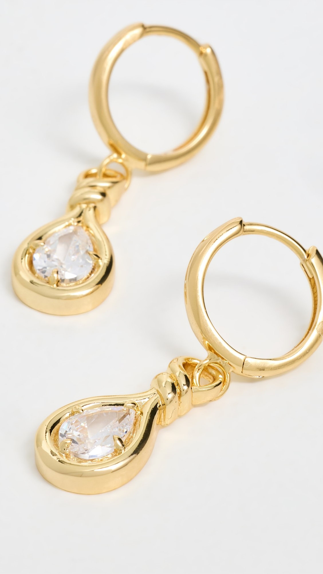 The Georgia Stone Knot Hoops | Shopbop