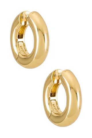 BaubleBar Dalilah Huggie Hoops in Gold from Revolve.com | Revolve Clothing (Global)