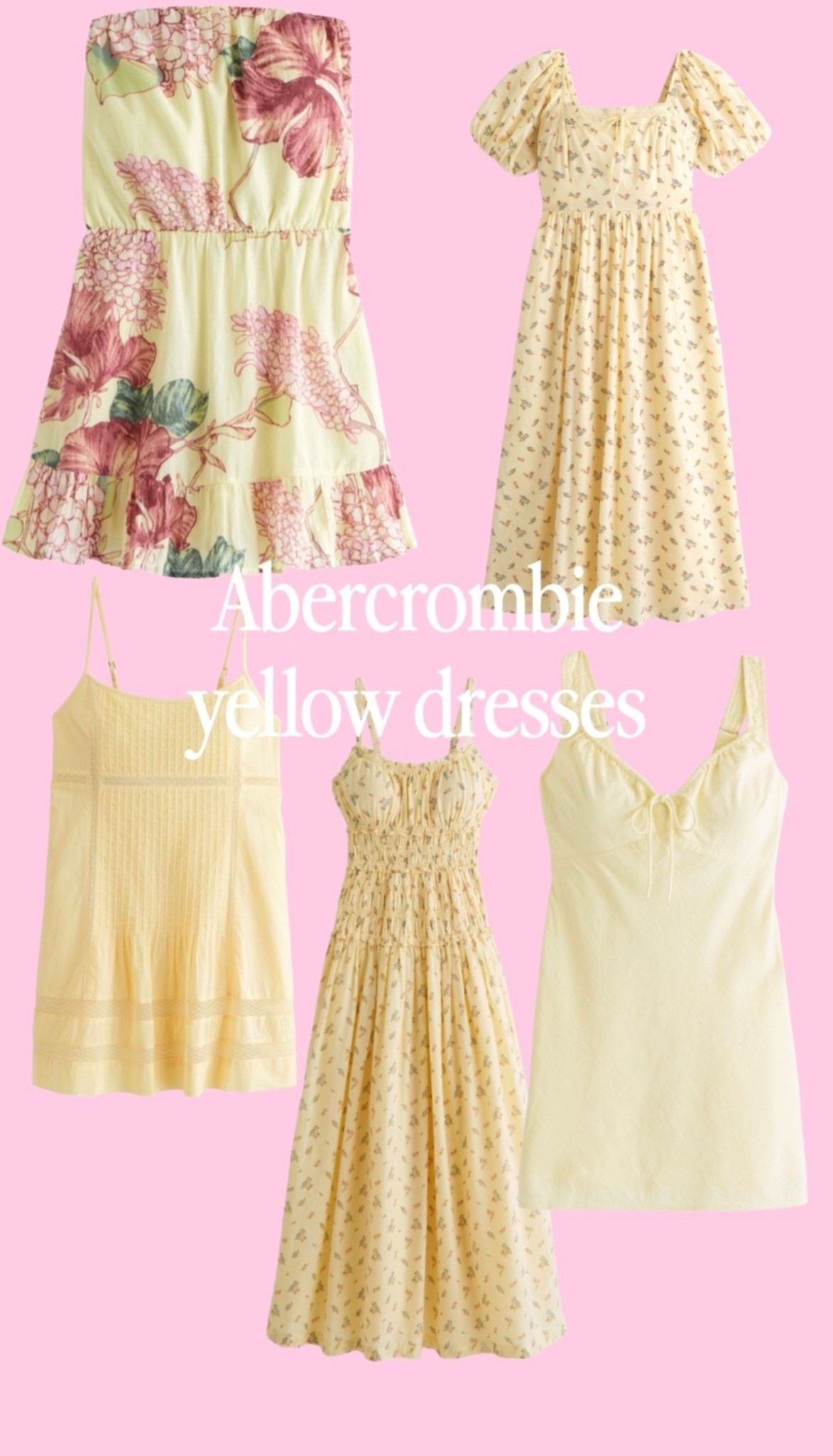 Butter yellow 🧈🥐🥞 Abercrombie dresses. 

#Abercrombie #YellowDress #Yellow #Spring #BridalShower #BabyShower #GardenParty #EasterDress #EastCoast #CoastalGrandma  

#LTKMidsize #LTKSeasonal #LTKgrwm