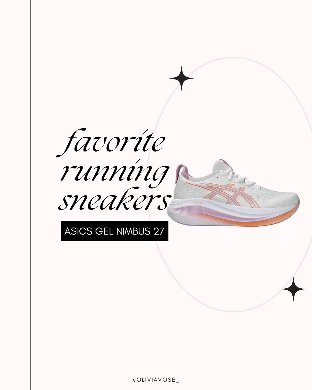 Favorite running sneakers - currently!! The Gel Nimbus 27. They are a neutral running shoe that have the perfect amount for cushion. These are my first marathon trainers and am excited to use them over the next few months. They are super comfortable!! By far my most comfortable pair I have. 

#LTKActive #LTKStyleTip #LTKShoeCrush