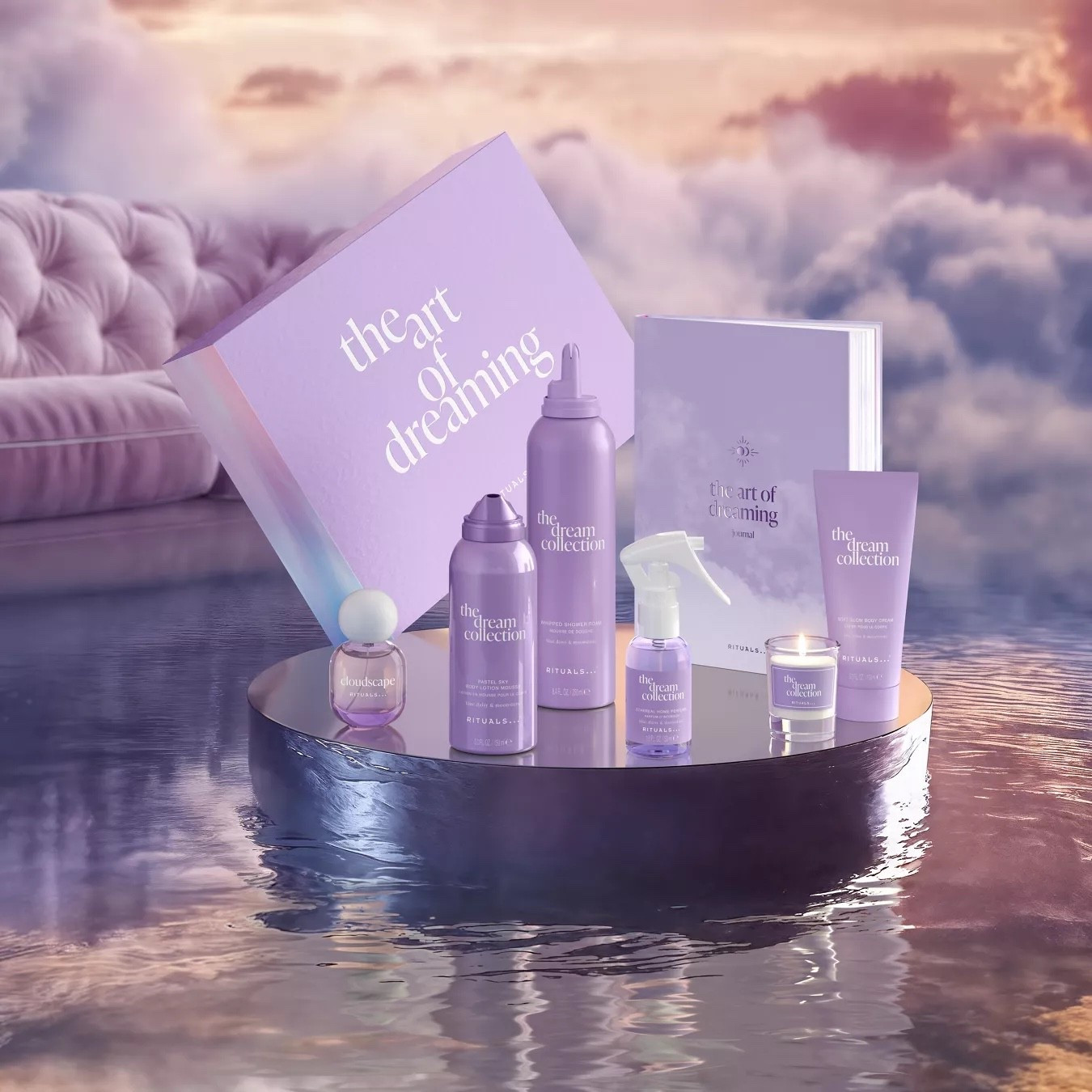 🌟THE DREAM COLLECTION🌟

Sul sito di @ritualscosmetics è arrivata una nuova splendida collezione, The Dream Collection, capace di trasportarci nel meraviglioso mondo delle nuvole dei nostri sogni.

La collezione è composta da docciaschiuma, profumo, crema corpo, crema mani, candela profumata e tanto altro, acquistabile anche in un delizioso cofanetto, The Art of Dreaming, composto da tutti i prodotti della linea (prezzo 59,90 euro):
- Dream Foaming Shower Gel;
- Dream Body Cream 100ml;
- Dream Body Lotion Mousse;
- Dream Journal;
- Dream Home Perfume 50ml GS;
- Travel - Dream Eau de Parfum GS;
- Dream Scented Candle 25g GS.

Vi ispira questa collezione?
#rituals #ritualscosmetics #ritualsthedreamcollection  #thedreamcollectionrituals 

