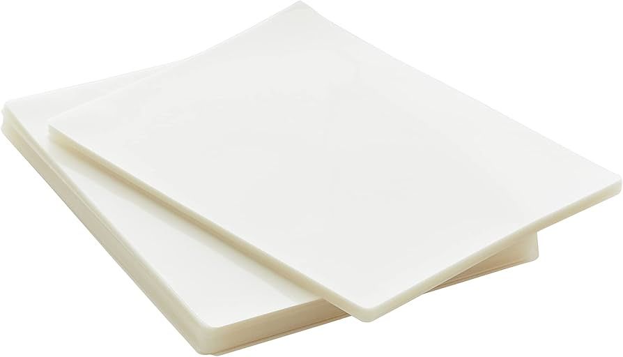 Amazon Basics Clear Thermal Laminating Plastic Paper Laminator Sheets - 9 x 11.5-Inch, 200-Pack, ... | Amazon (US)
