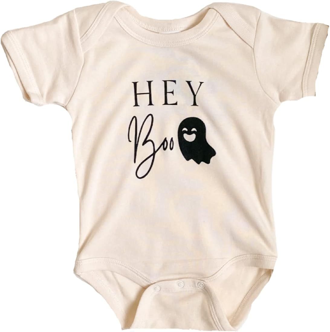 Hey Boo and Wicked Cute Halloween Baby and Infant Bodysuit Onesie for boy and girl Sizes Newborn to  | Amazon (US)