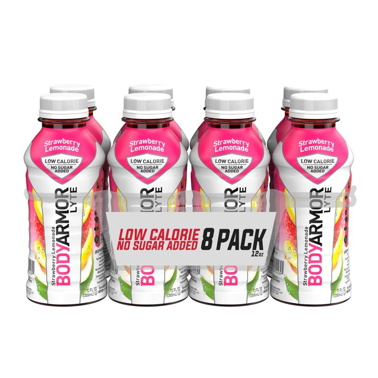 BODYARMOR LYTE Sports Drink Strawberry Lemonade 12oz, 8ct | Walmart (US)