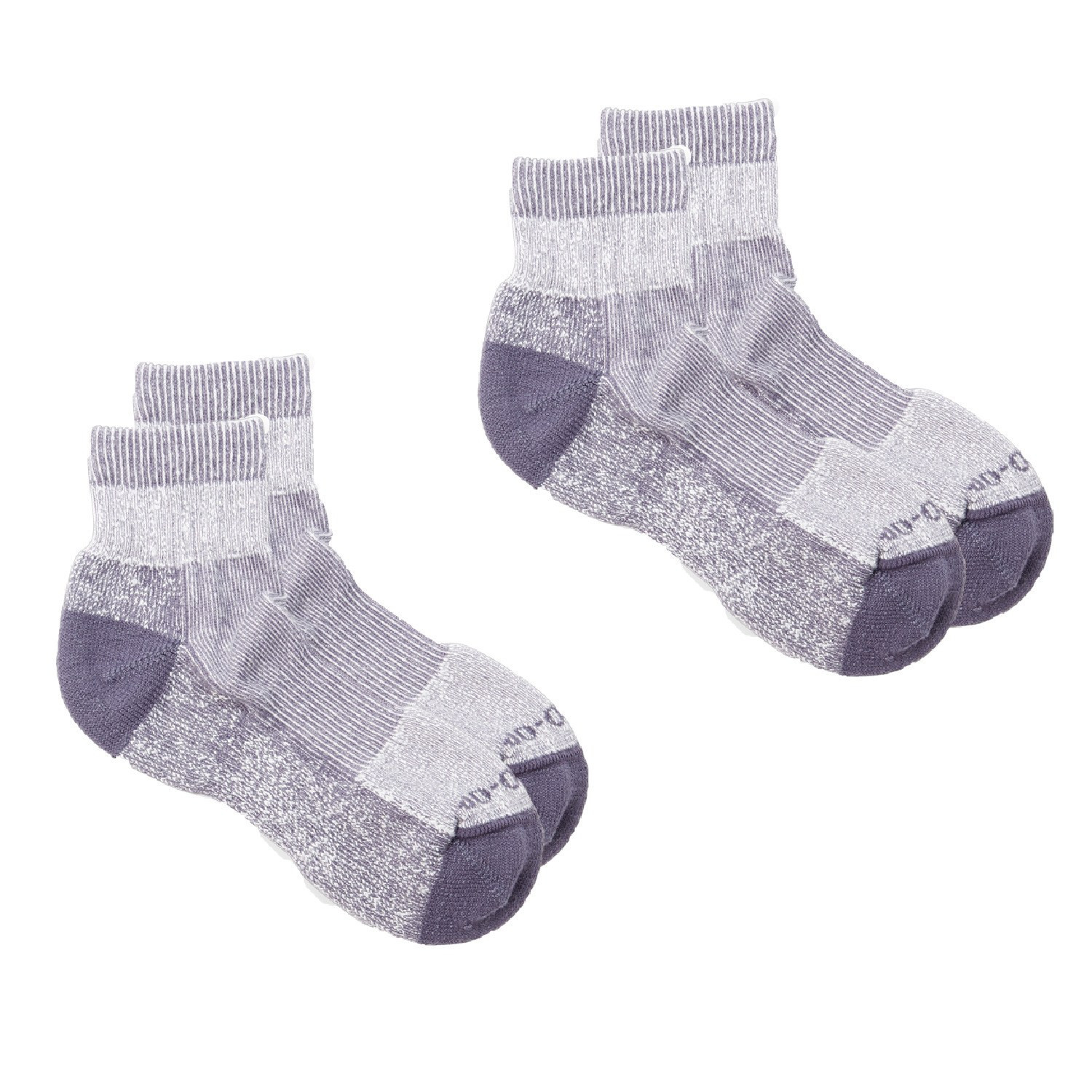 REI Co-op COOLMAX EcoMade Lightweight Hiking Quarter Socks - 2 Pairs Purple S | REI