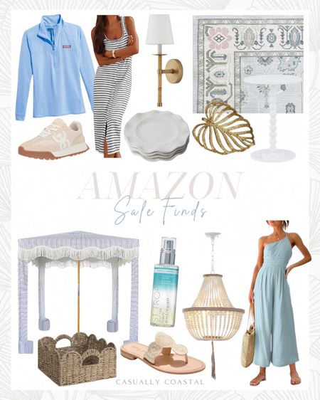 Amazon Sale Finds 

Coastal home decor, coastal style, Amazon home, Amazon home decor, Amazon coastal decor, summer dresses, Amazon dresses, striped dresses, Amazon sandals, Amazon sneakers, Amazon pullover, vineyard vines pullover, Amazon activewear, Amazon rug, coastal rugs, Amazon side table, Amazon chandelier, coastal chandelier, Amazon sconce lights, Amazon jumpsuit, vineyard vines striped shep shirt, beach cabana, 6x6 beach canopy, striped tank midi dress, bodycon summer dress, Amazon midi dresses, Jack Roger’s crochet sandals, washable rugs, 5x6’9” rug, Amazon runners, Turkish rugs, wicker storage baskets, scalloped baskets, woven baskets, accent table, white spindle table, rattan sconces, one shoulder wide leg linen jumpsuit, Amazon resort wear, Amazon jumpsuits, gold cast iron leaf, boho beaded adjustable hanging light fixture, Amazon chandeliers, white beaded chandeliers, melamine dinner plates, outdoor dining, Sam Edelman sneakers, casual sneakers, st. Tropez tan face mist, self tanner, Amazon beach tent, beach gear, beach shade, neutral sandals, round side table, nursery table, living room side table, coastal side table 

#LTKHome #LTKSaleAlert #LTKFindsUnder100