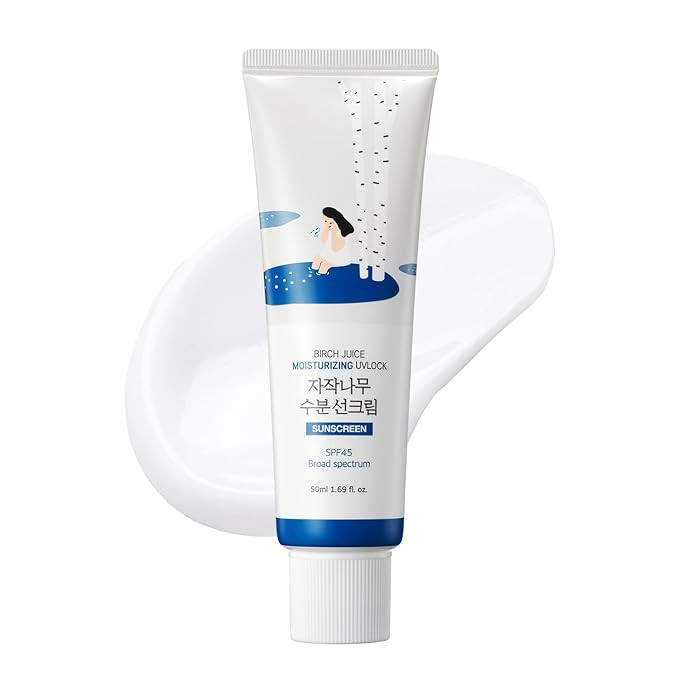 ROUND LAB Birch Juice Moisturizing UV LOCK SPF 45, 1.69 Fl Oz, Hydrating Lotion-like Lightweight ... | Amazon (US)