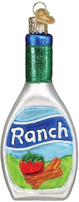 Old World Christmas Ranch Dressing Blown Glass 2020 Unique Christmas Ornaments for Christmas Tree... | Amazon (US)
