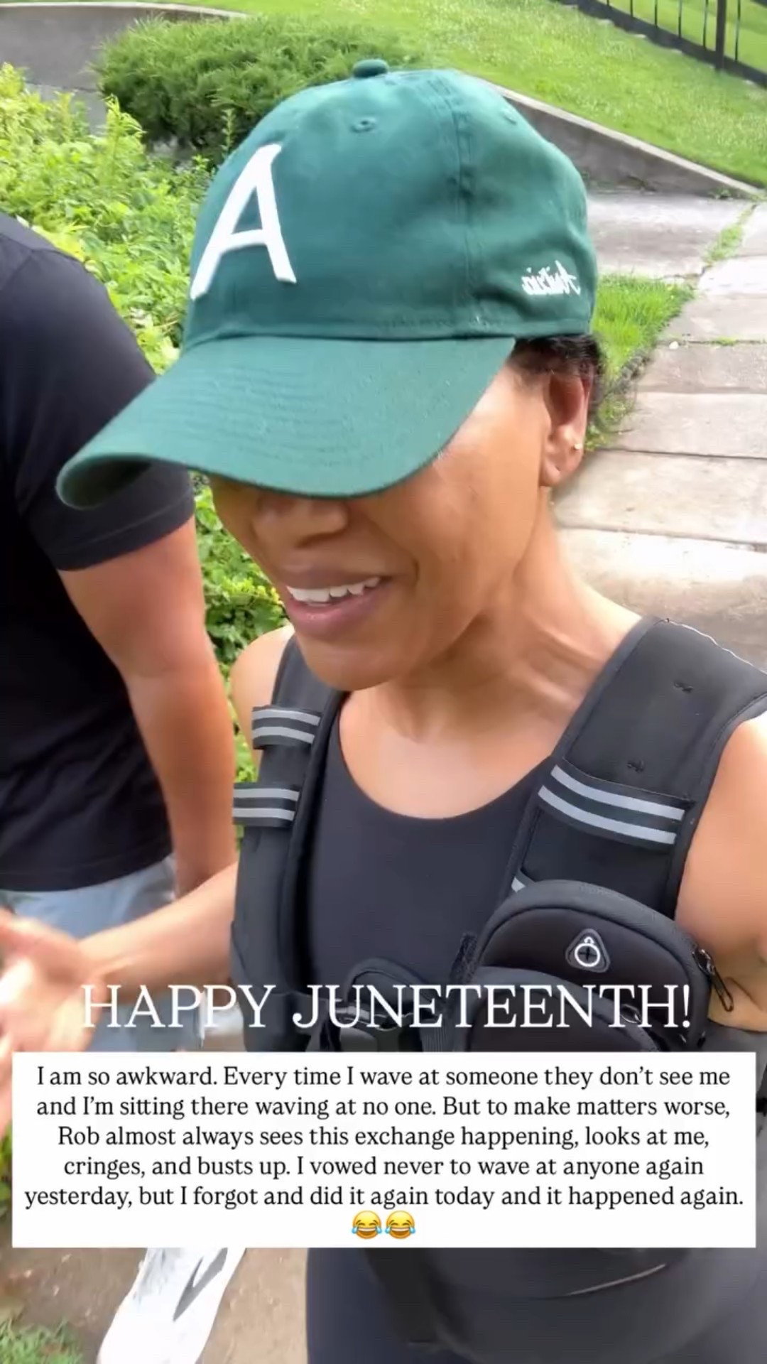 I am so awkward on walks. Every time I wave at someone they don’t see me and I’m sitting there waving at no one 😂 

#LTKFindsUnder100 #LTKActive #LTKStyleTip