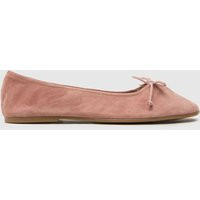 schuh Lambert Ballerina Flats in Pale Pink | Schuh