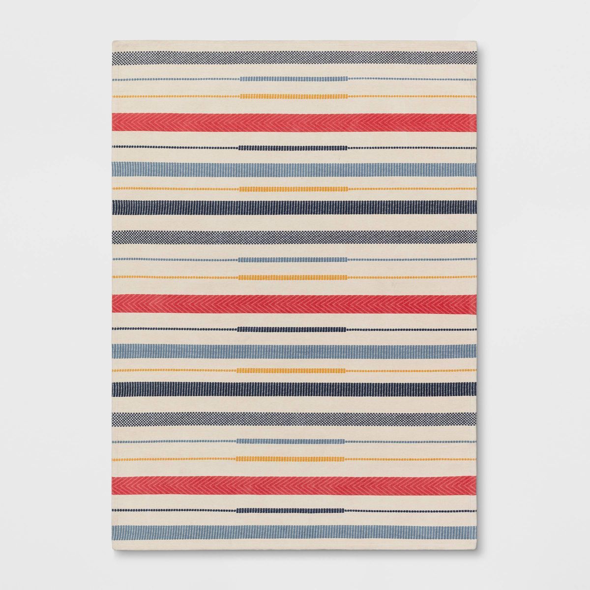 Striped Kids' Rug Red/Blue - Pillowfort™ | Target