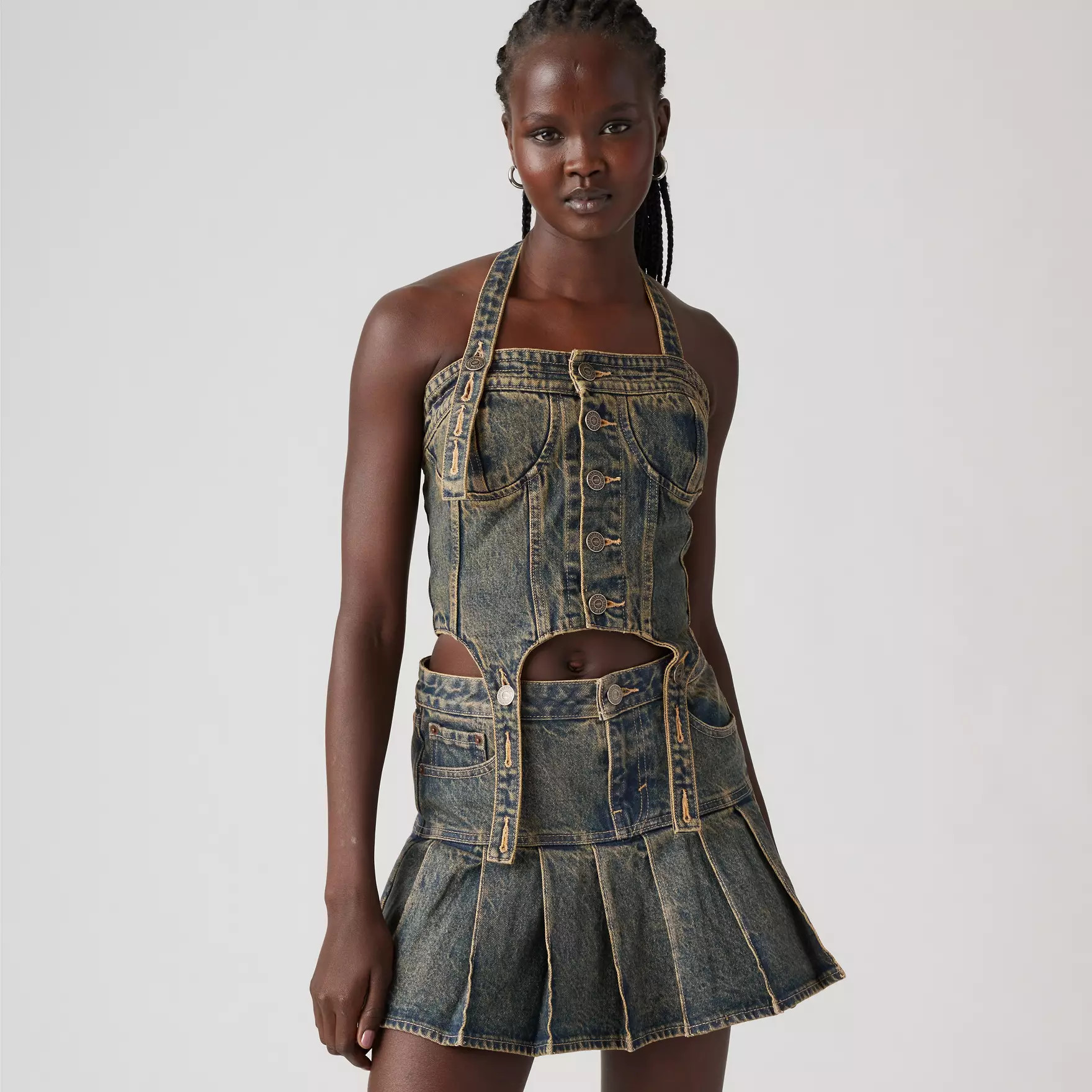 Levi’s® X Adsb Andersson Bell Denim Corset | Levi's US