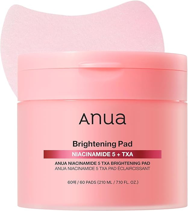 Anua Niacinamide 5 TXA Toner Pads – Hydrating Facial Pad for Even-Looking Skin Tone & Daily Rad... | Amazon (US)