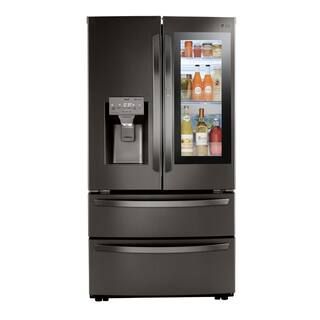 LG Electronics 28 cu.ft. 4 Door French Door, InstaView Door-in-Door, Craft Ice and Double Freezer... | The Home Depot