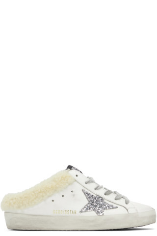 SSENSE Exclusive White Super-Star Sabot Sneakers | SSENSE
