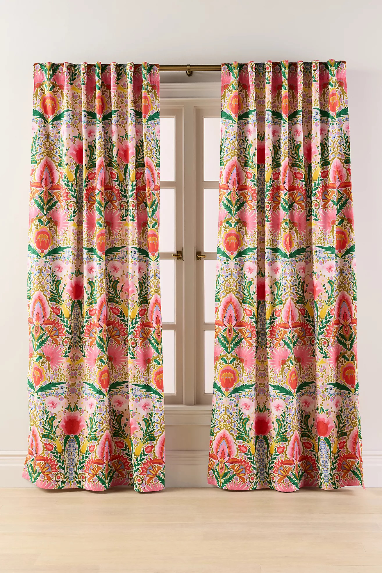 MINDTHEGAP Cotton Printed Susie Q Curtain | Anthropologie (US)