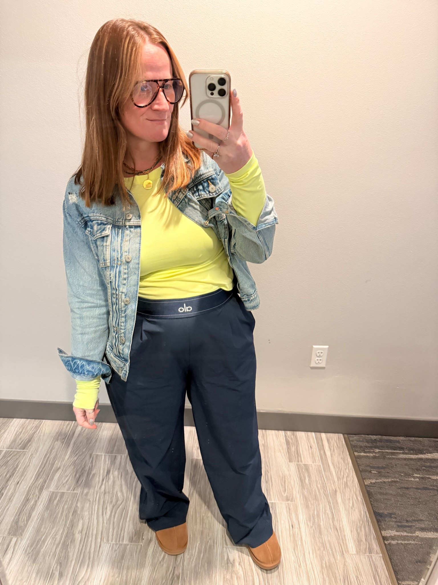 An easy cozy fit with this fun bright Free People top I got in their end of year sale. 

#LTKootd #LTKSaleAlert #LTKmomlife