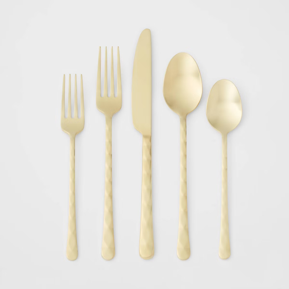 20pc Cherryfield Champagne Flatware Set - Threshold™ | Target