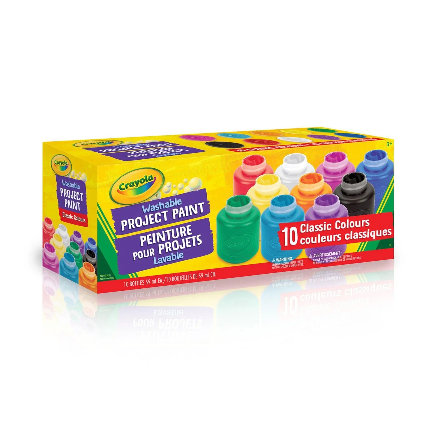 Crayola Washable Project Paint, 10 Count | Walmart (CA)