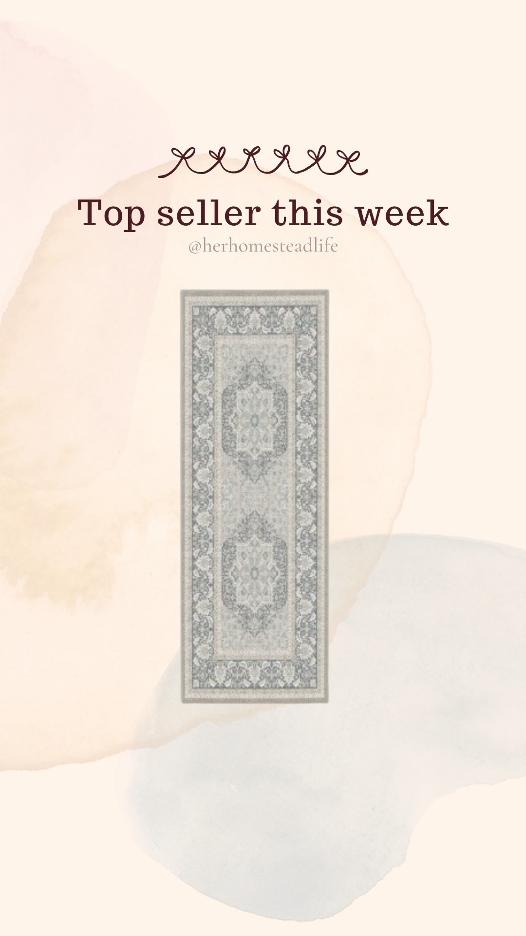 Top seller on my LTK this week!! Rug from ruggable 🫶🏻

#LTKHome
