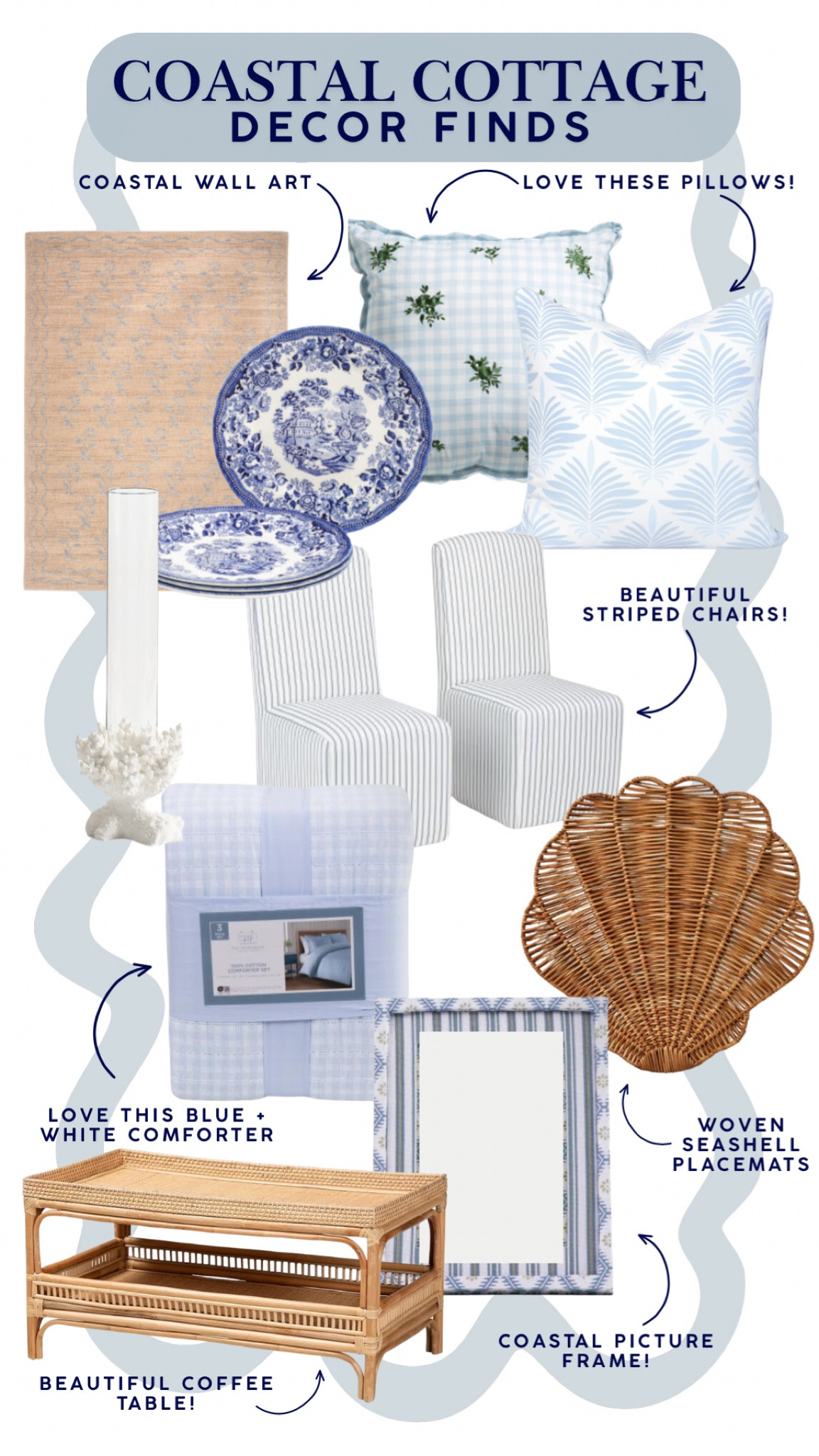 Shop these coastal cottage favorites for beautiful home decor with a timeless look!

#LTKSaleAlert #LTKHome #LTKSeasonal