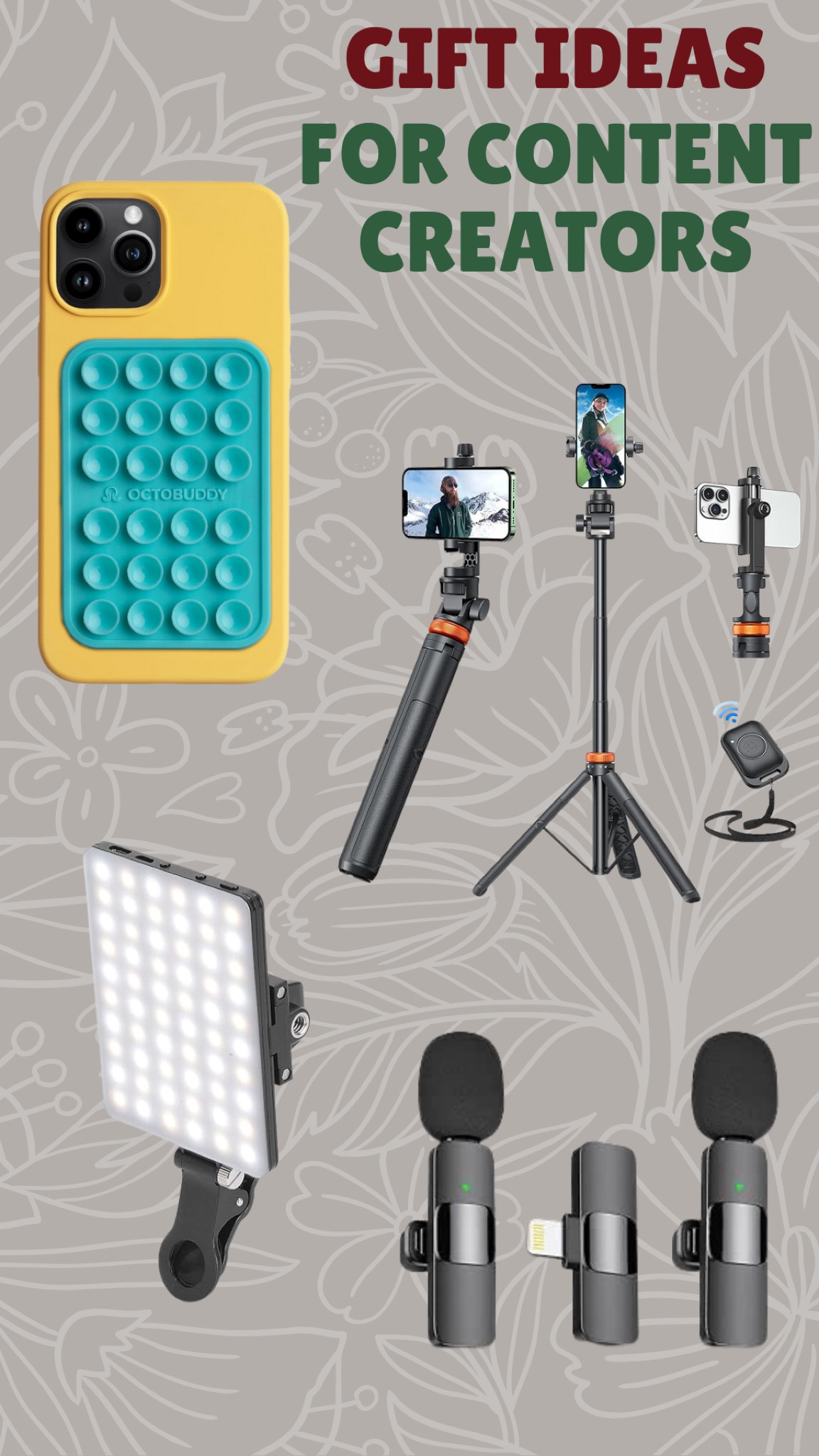 Gift Ideas for Content Creators 

#LTKHoliday #LTKSeasonal #LTKGiftGuide