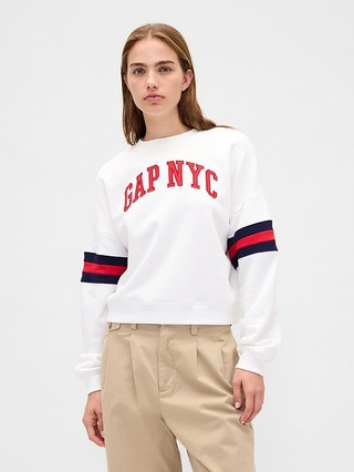 VintageSoft Logo Wedge Sweatshirt | Gap (US)