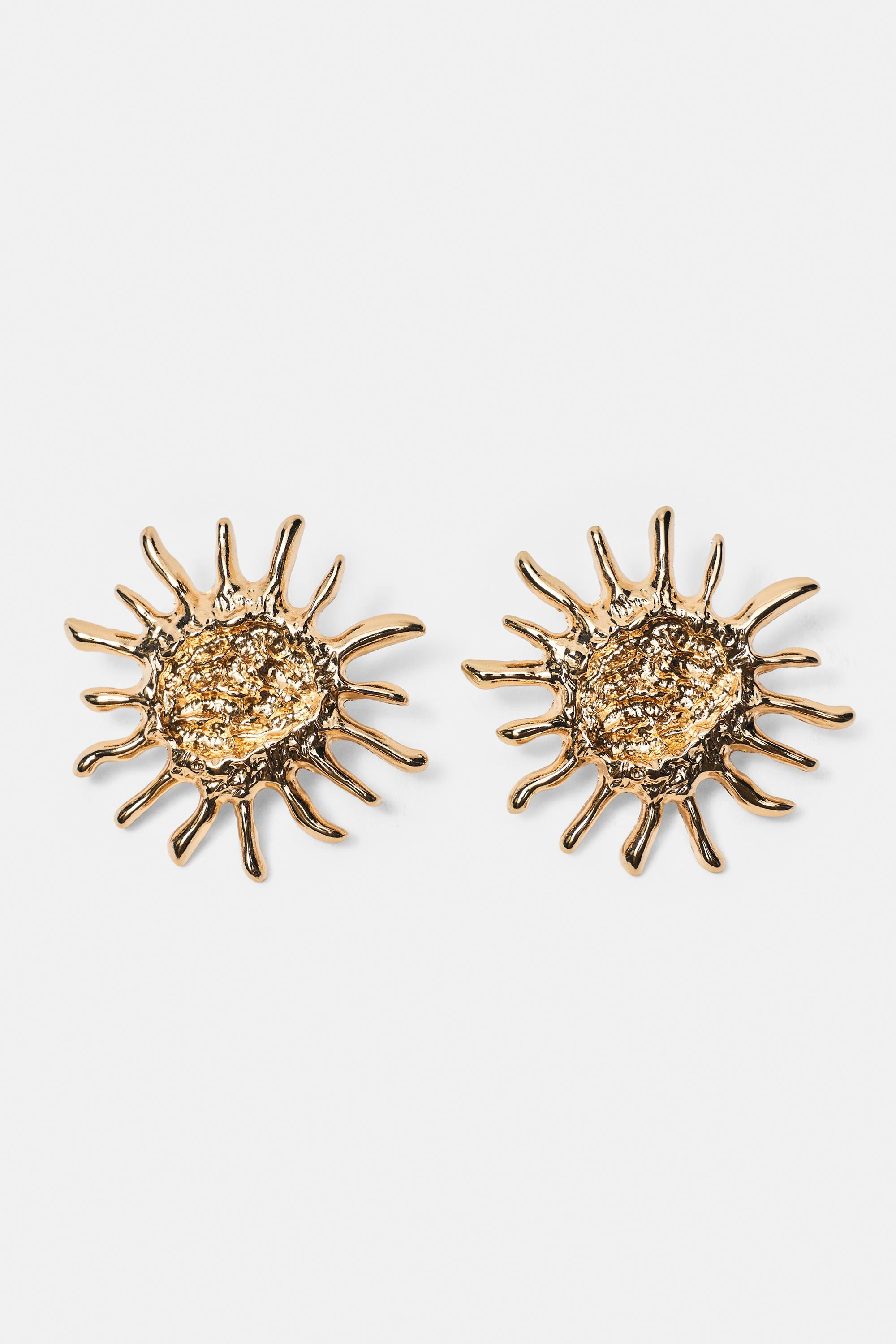 Sun earrings | Pull&Bear United Kingdom | PULL and BEAR UK