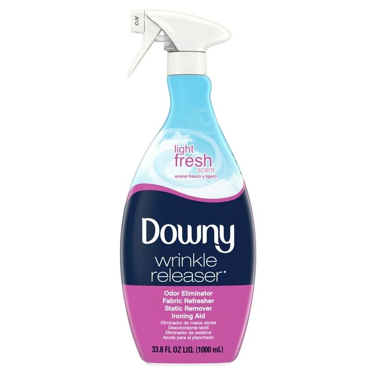 Downy Wrinkle Releaser Fabric Refresher, Light Fresh Scent, 33.8 fl oz | Walmart (US)