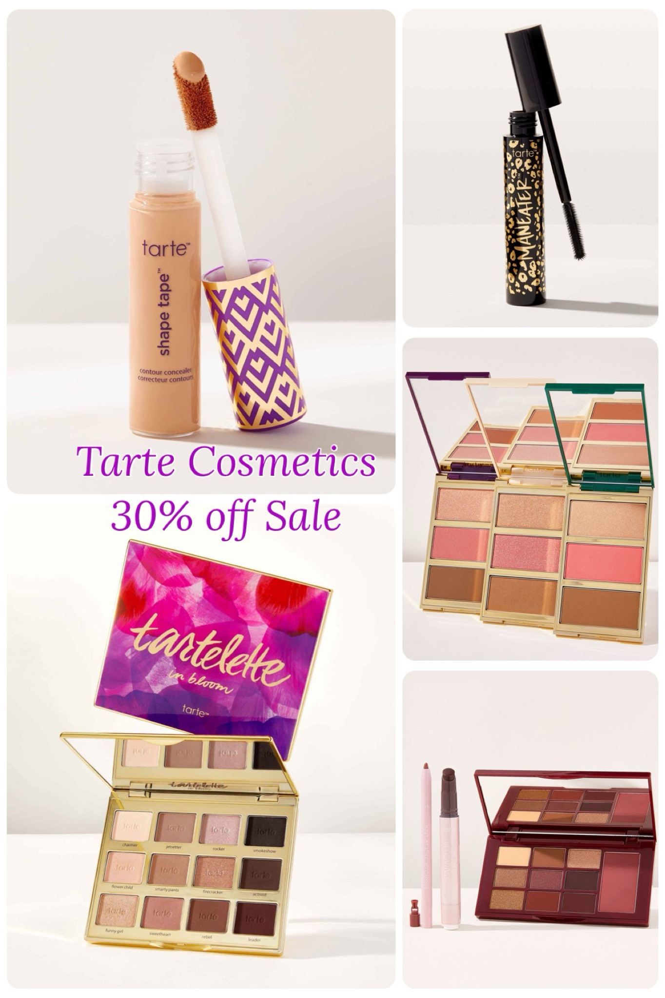30% off Tarte site wide! 

#LTKOver40 #LTKFindsUnder50 #LTKBeauty