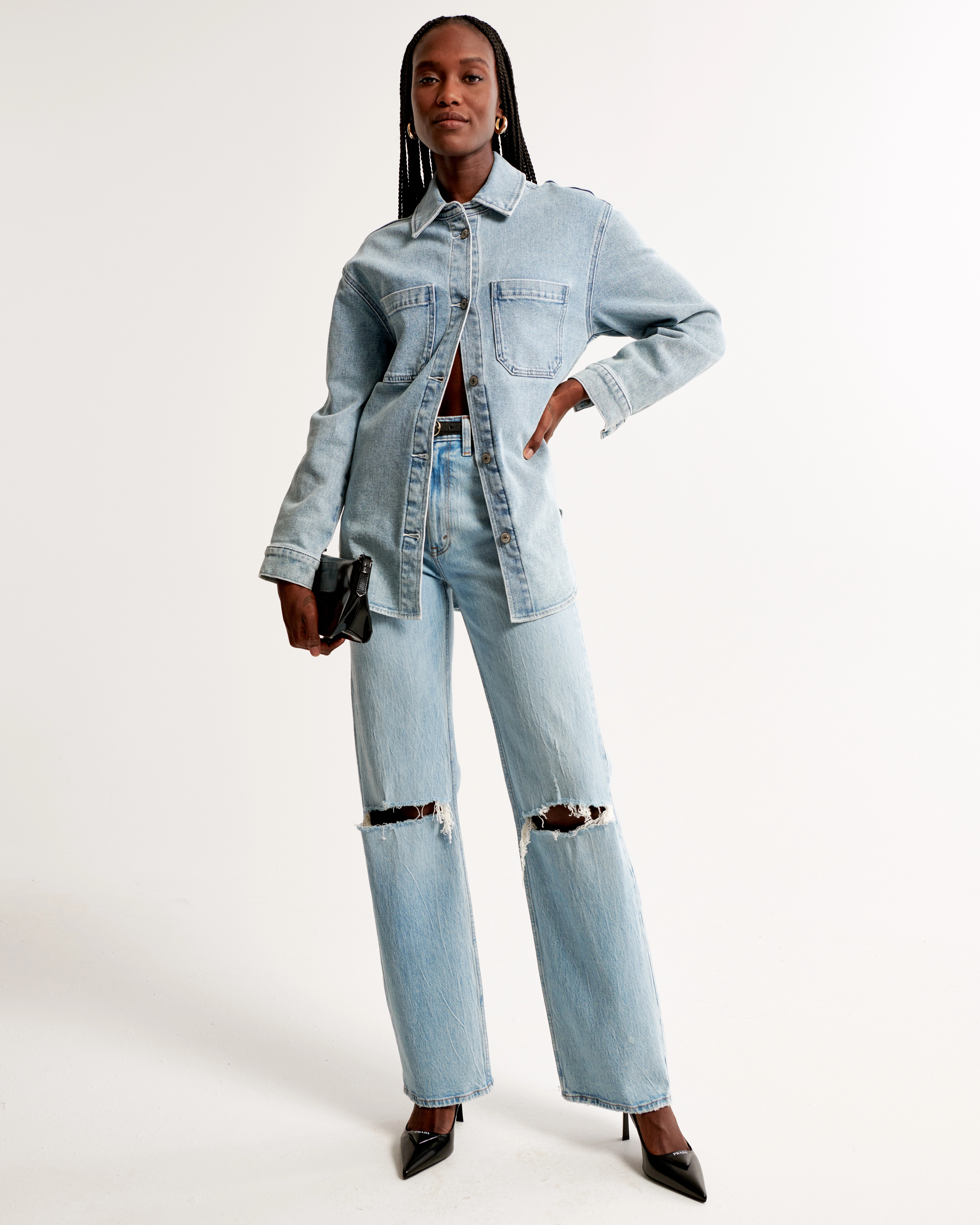 High Rise 90s Relaxed Jean | Abercrombie & Fitch (US)