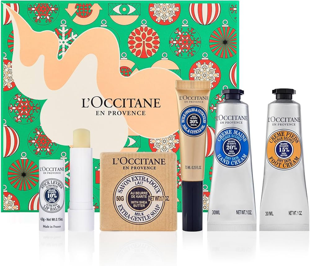 L'Occitane Nourishing Gift Set: Soften, Moisturize and Comfort Skin With Organic Shea Butter Hand... | Amazon (US)